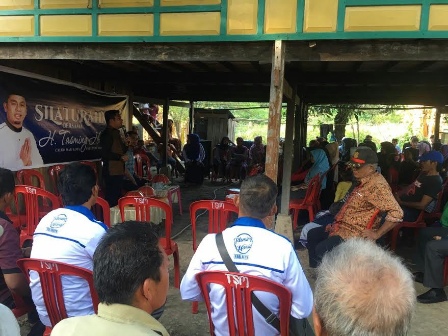 Tasming Hamid Sosialisasi di Lemoe Parepare, Warga Keluhkan Ini