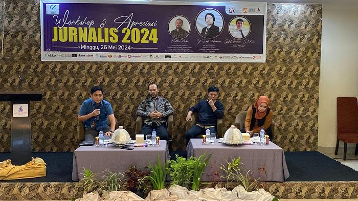 LPS dan OJK Bahas Literasi Keuangan di Workshop Komunitas Jurnalis Sulsel