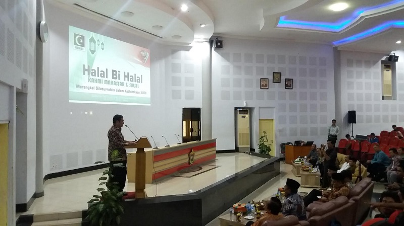 Halal Bihalal KAHMI Makassar, Hamdan Zoelva: Bangun Bangsa Melalui Silaturahmi