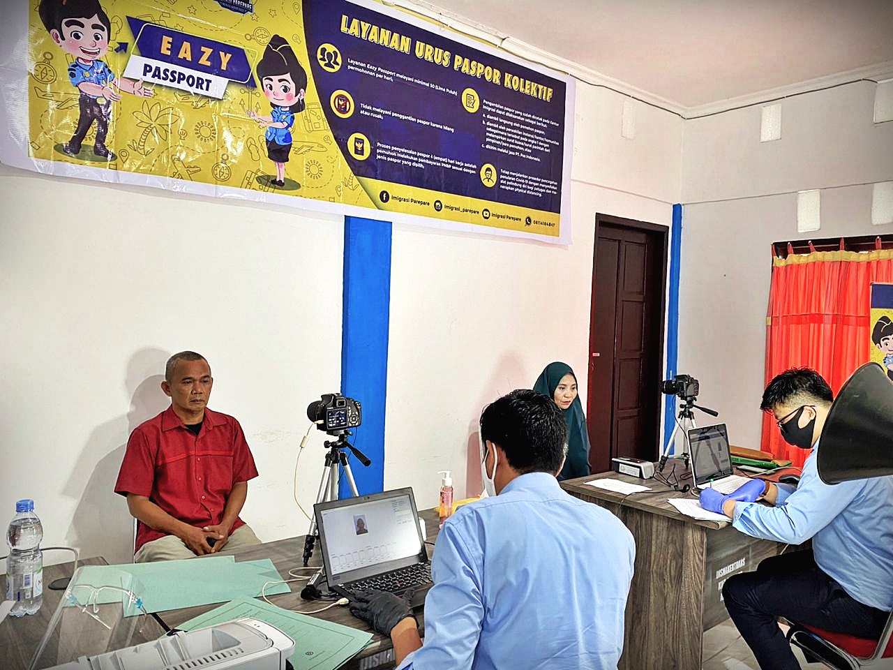 FOTO: Layanan Eazy Passport Kanim Kelas II TPI Parepare - kantor-i54d.jpg