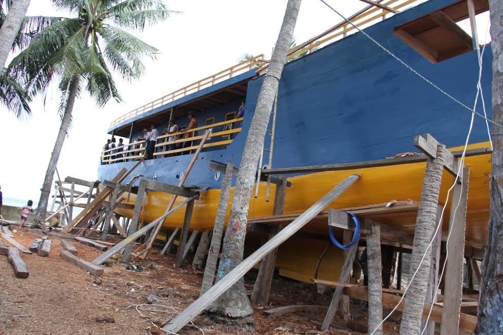 Tak Lama Lagi, Warga Pulau Bala-balakang Mamuju Nikmati Kapal Feri Mini dari Pemerintah