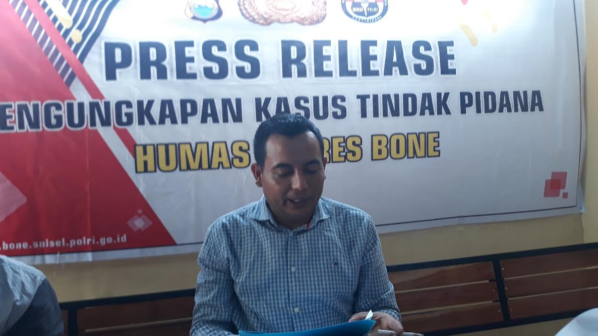 Januari 2020, Satnarkoba Polres Bone Tangkap 6 Pelaku Narkotika