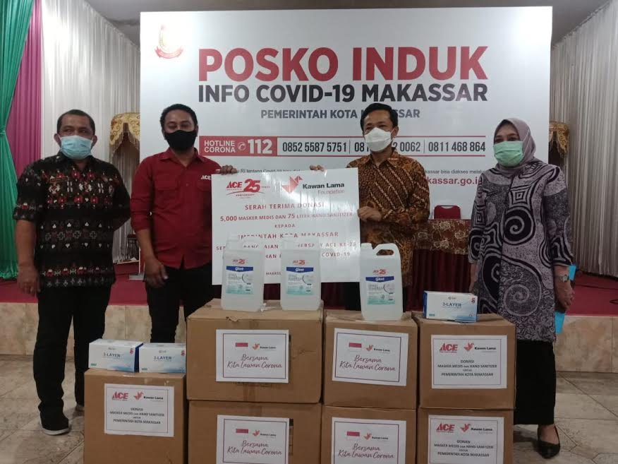 Kasus Corona Mulai Landai, Pemkot Makassar Masih Terima Bantuan APD