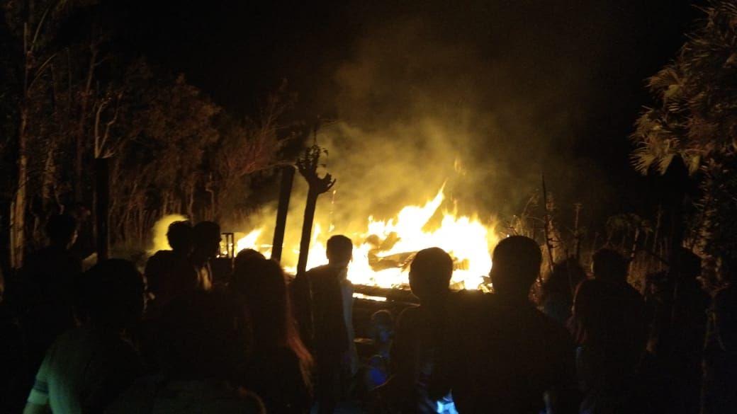 Satu Rumah Ludes Dilalap Api di Jeneponto, Kerugian Ditaksir Rp 75 Juta