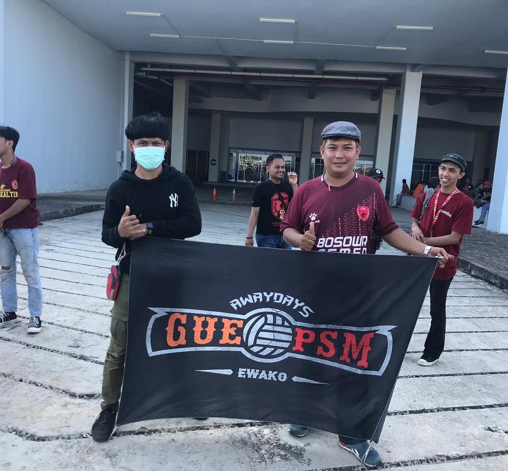 Suporter PSM Tetap Hadir di Batakan Meski Laga Tertutup
