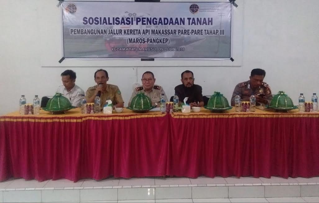 Soal Pembebasan Lahan Rel Kereta Api di Marusu, Begini Saran Pengadilan Negeri Maros
