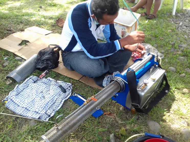 Kekurangan Operator Fogging, Pejabat Dinkes Toraja Utara Turun Tangan