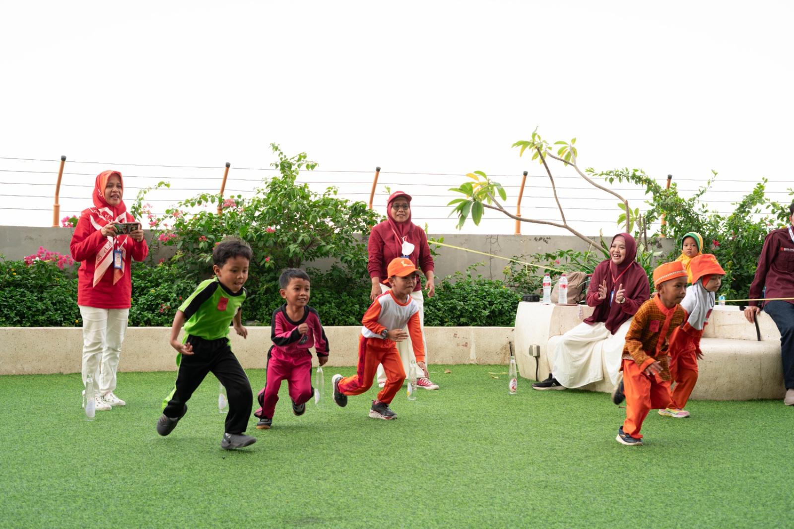 Seru! 400 Murid TK Piknik di Ja & Joy Nipah