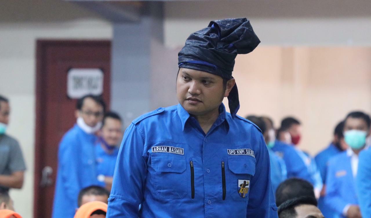 Lantik Pengurus KNPI Bulukumba, Arham Basmin Minta Doakan Luwu Utara