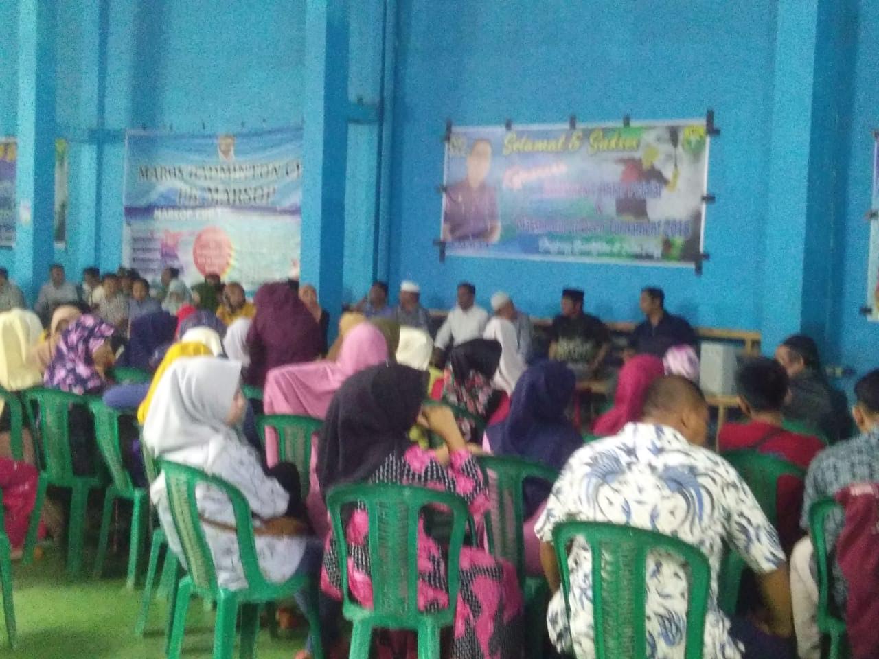 Kembali Bertarung, Chaidir Syam Kumpul Relawan di Kecamatan Mandai