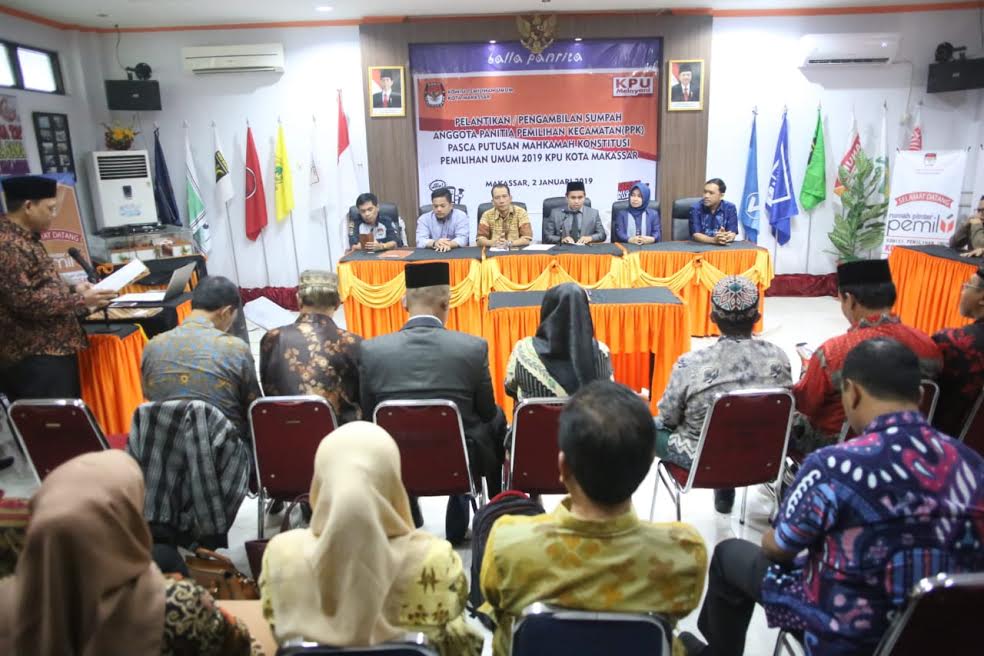 Tingkatkan Pemilih, KPU Makassar Kunjungi Lapas