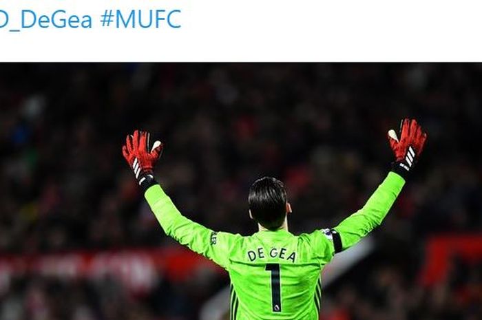 David de Gea Pilih Bertahan di Man United