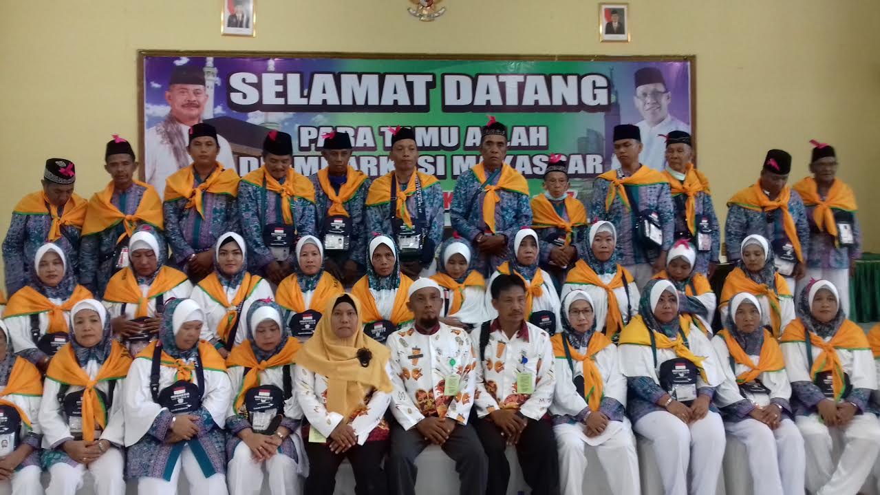 JCH Kloter 17 Asal Makassar, Palopo dan Papua Barat Mulai Masuk Asrama