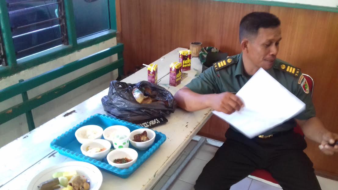 Makanan untuk Pangdam di Jeneponto Diperiksa: Deteksi Kandungan Racun - kodim-jeneponto_20160901_122704.jpg