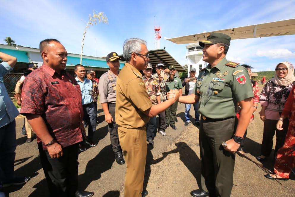 Dandrem Tatag 142 Mamuju Kunker di Luwu Timur, Thorig Husler Usulkan Ini