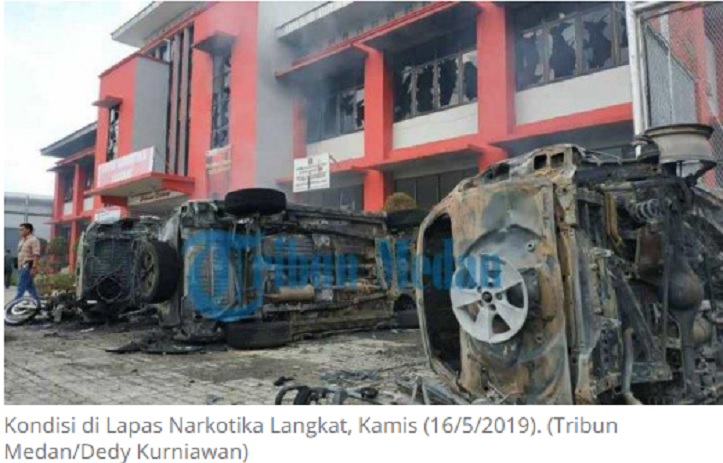 Penyebab Rusuhnya Lapas Narkotika Langkat Sumatera Utara hingga 500 Napi Melarikan Diri