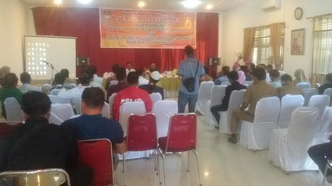 Kursi DPRD Soppeng Tak Bertambah, Dapil Bisa Bertambah