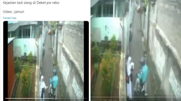 KRONOLOGI Bagian Dada Siswi SMK Diraba Pria Berjaket Ojol di Gang Sempit, Modus Tanyakan Alamat