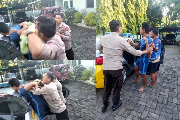 Mengamuk saat Digiring Polisi, Tangan Mantan Pemain PSM Hisyam Tolle Terpaksa Diikat Pakai Sarung