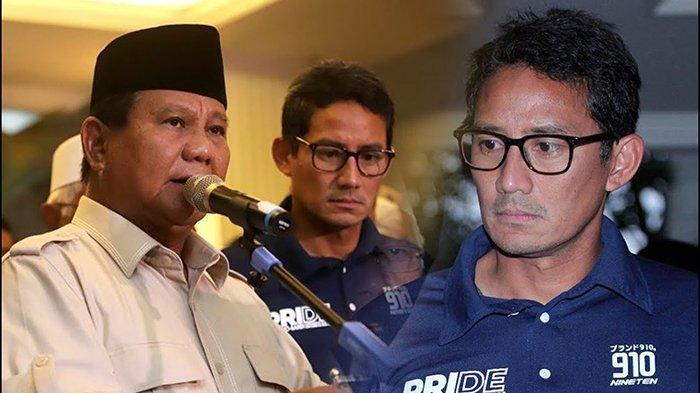 Lama Terpendam, Sandiaga Uno Ungkap Mengapa Wajahnya Kusut saat Pengumuman Pilpres, Diusir Prabowo?