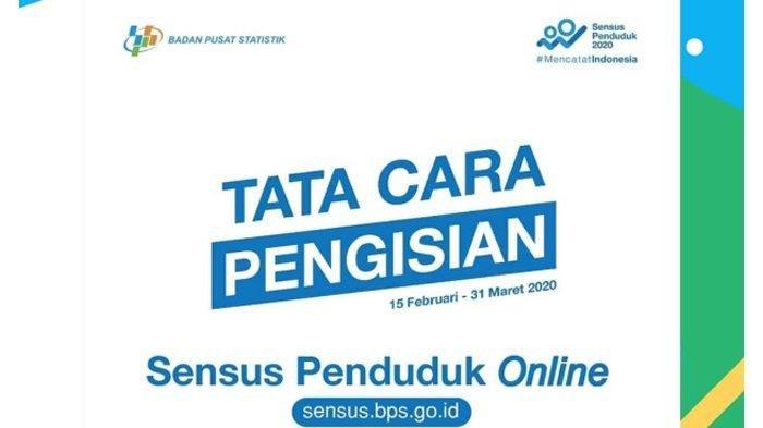 Cara Mengisi Data Sensus Penduduk Online di sensus.bps.go.id, Siapkan KK, KTP, dan Buku Nikah