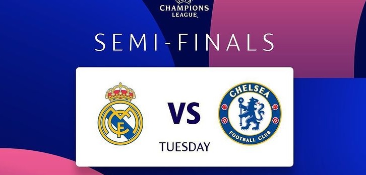 LINK Live Streaming Real Madrid vs Chelsea di Liga Champions, Live Streaming SCTV Pukul 02.00 WIB