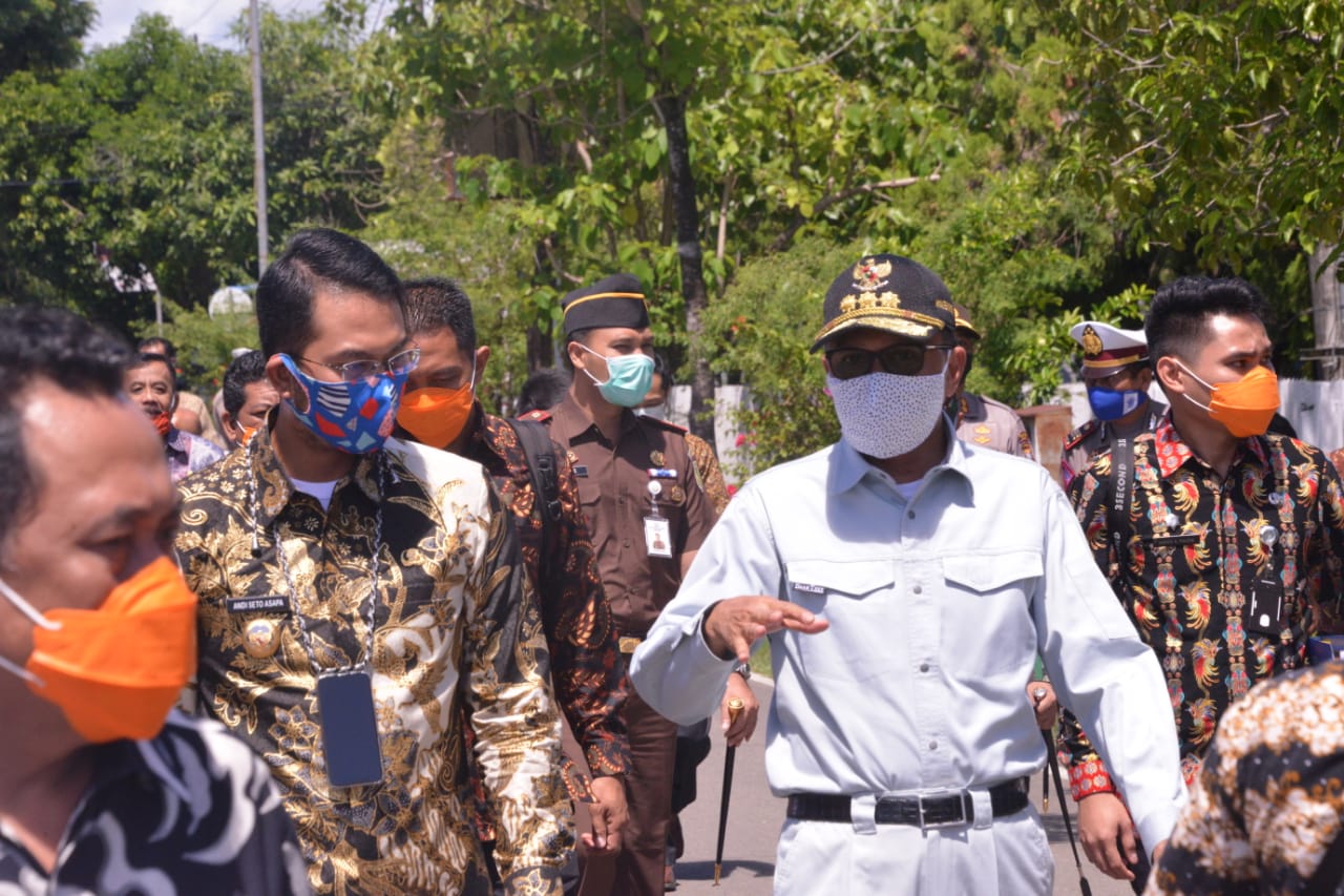 Nurdin Abdullah ke Sinjai Pantau Penanganan Corona oleh Gugus Tugas Covid-19