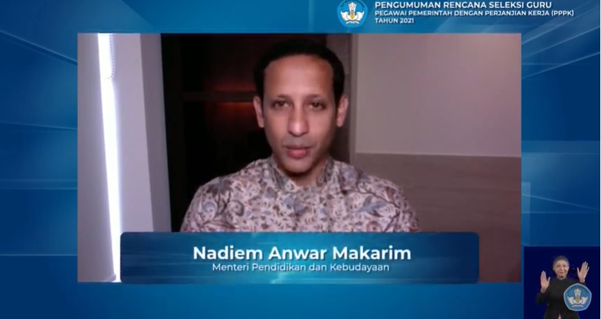 Kabar Gembira dari Nadiem Makarim Jelang Hari Guru Nasional, 1 Juta Guru Honorer Diangkat Jadi ASN
