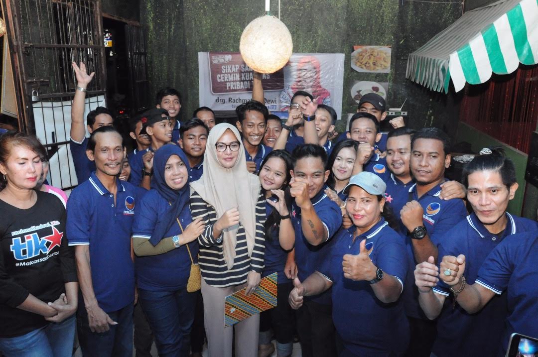 Komunitas Remaja Cumulus Deklarasi Dukung Cicu di Pilwali Makassar