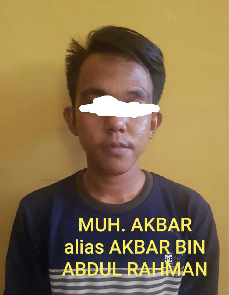 Warga Makassar Ditangkap Transaksi Narkoba di Depan Pos Lantas Polres Pangkep