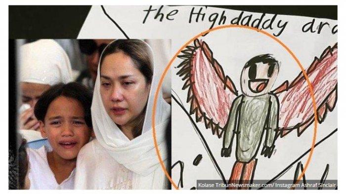 Gambar Noah Ayahnya Bersayap Sebelum Ashraf Sinclair Meninggal Disorot, Anggra Putri Angkat Bicara