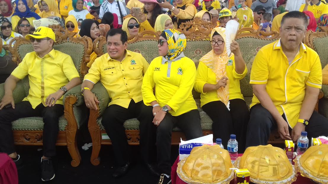 Setnov Hadiri Kampanye Akbar Bur-Nojeng di Galesong Takalar