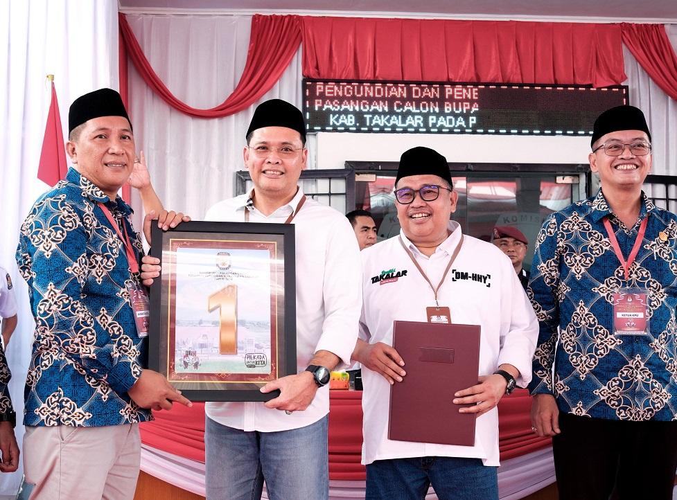 Daeng Manye-Hengky Yasin Nomor Urut 1 di Pilkada Takalar, Relawan Sebut Pertanda Bakal Jadi Pemimpin