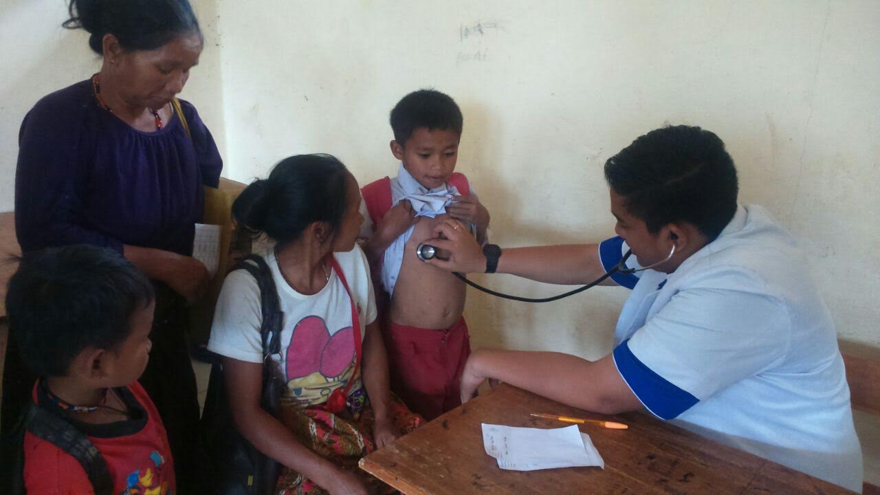 133 Warga Ikut Pengobatan Gratis KNPI Toraja Utara