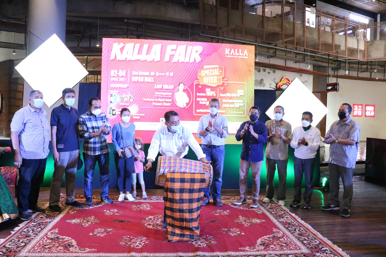 Kalla Fair Vol 3 2021 Banjir Promo dan Mudahkan Masyarakat Akses Produk dan Layanan di Nipah Mall