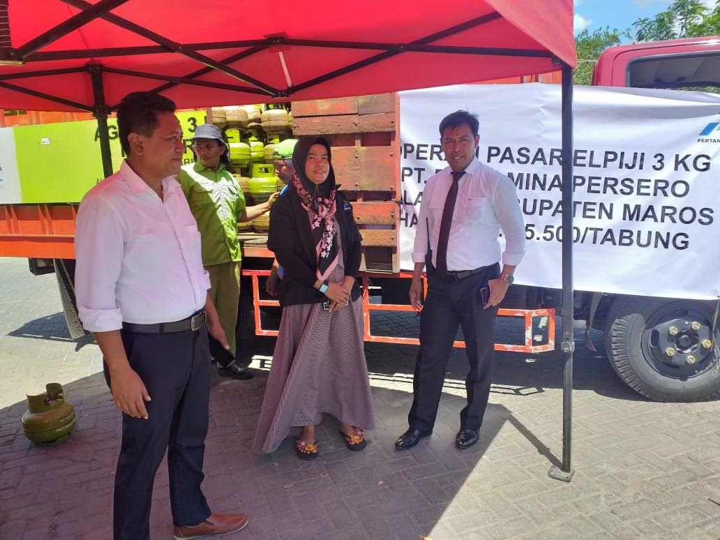 Operasi Pasar, 560 Tabung Gas Habis Terjual dalam Waktu 3 Jam