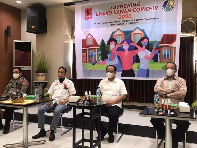 Kimia Farma Tunda Vaksin Covid-19 Berbayar, Projo Sulsel Beri Jempol
