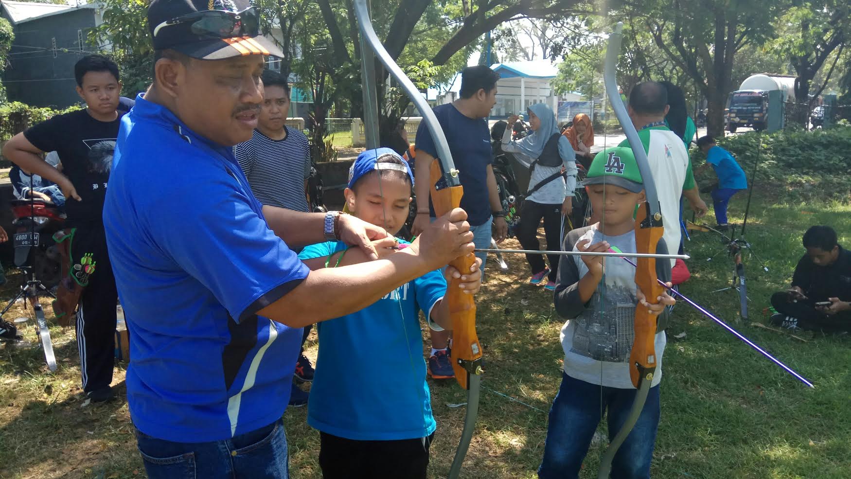 Perhatian Pemkab Minim, Atlet Panahan Maros Kekurangan Alat Latihan