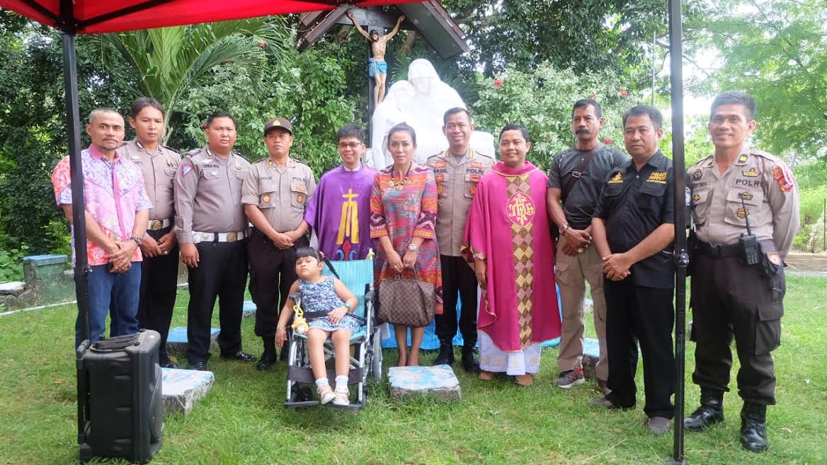 Satu Patung Pieta Tiba di Soppeng