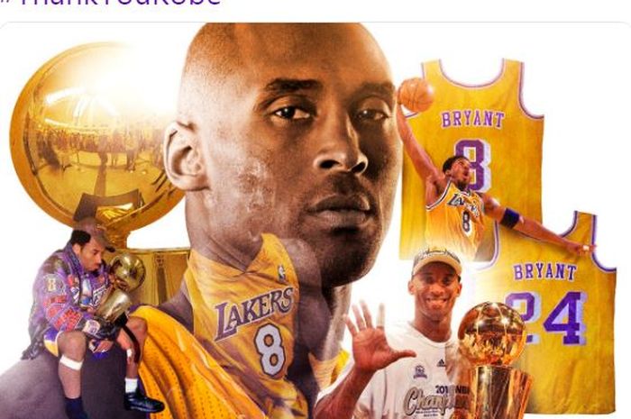 Kobe Bryant Meninggal, 2 Hashtag Trending Topic, Ini Cuitan Terakhir Diberikan untuk LeBrons James?
