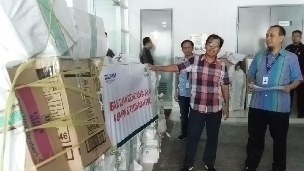 Pegadaian Kanwil VI Bakal Kirim 68 Kodi Kebutuhan Pokok ke Palu dan Donggala