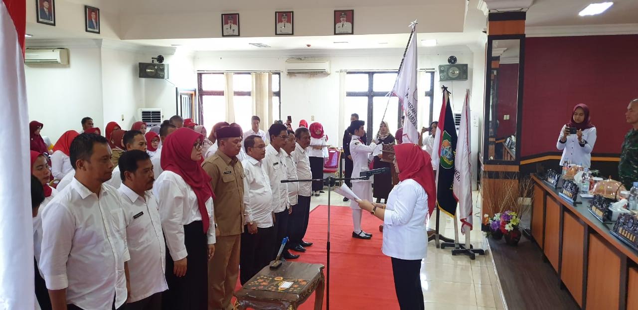 Wagub Sulbar Lantik Pengurus PMI Pasangkayu