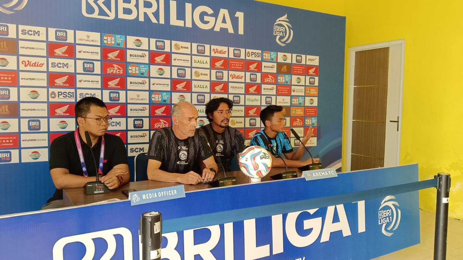 Ingin Keluar Zona Degradasi, Tekad Pemain Arema FC Raih Tiga Poin di Markas PSM Makassar