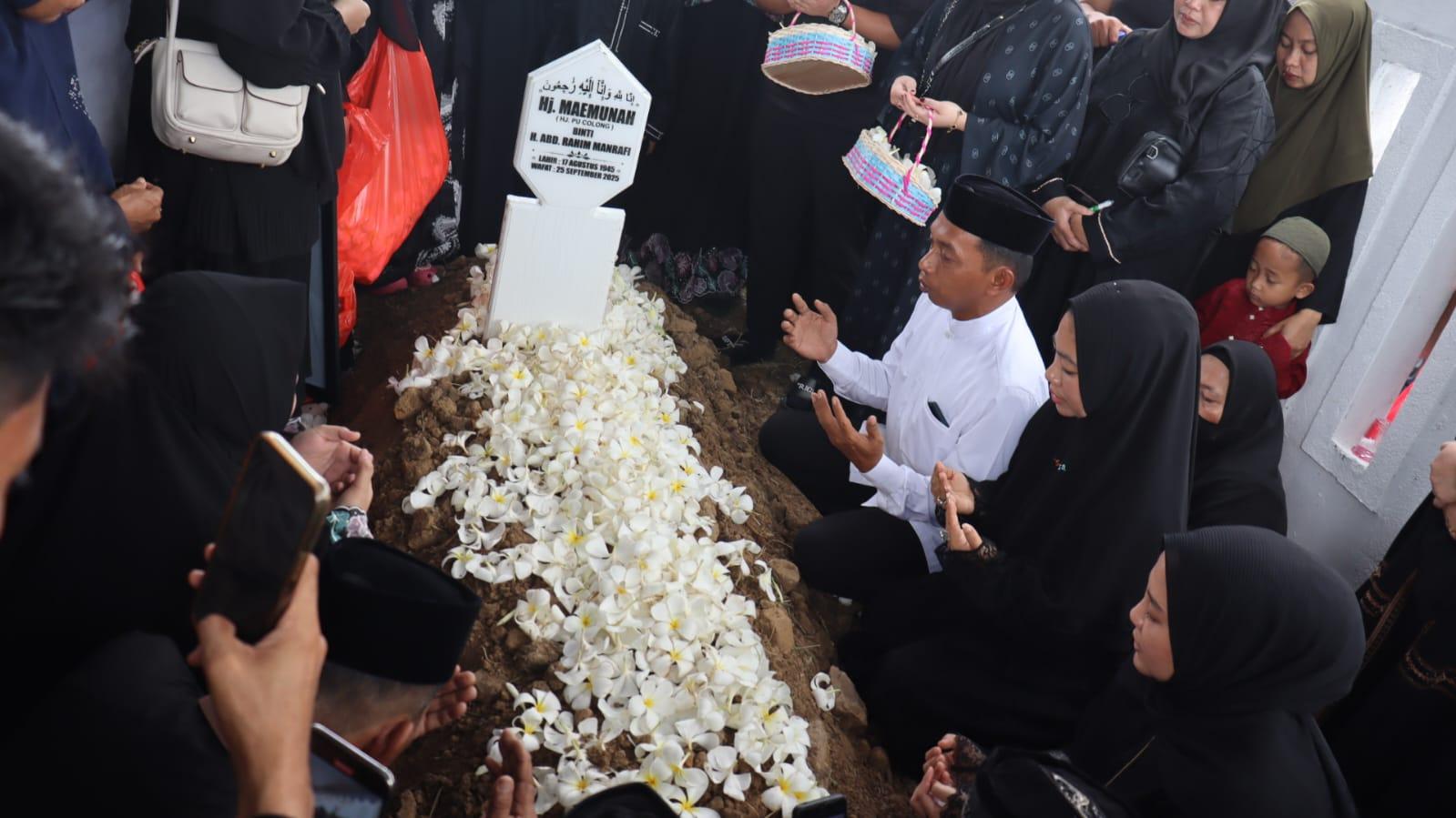 Bupati Sidrap Turut Berduka Cita atas Wafatnya Ibunda Wagub Sulsel