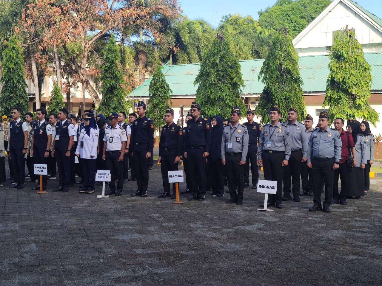 Haji 2024 Dimulai, Imigrasi Makassar Ikuti apel Persiapan Embarkasi Jemaah Haji