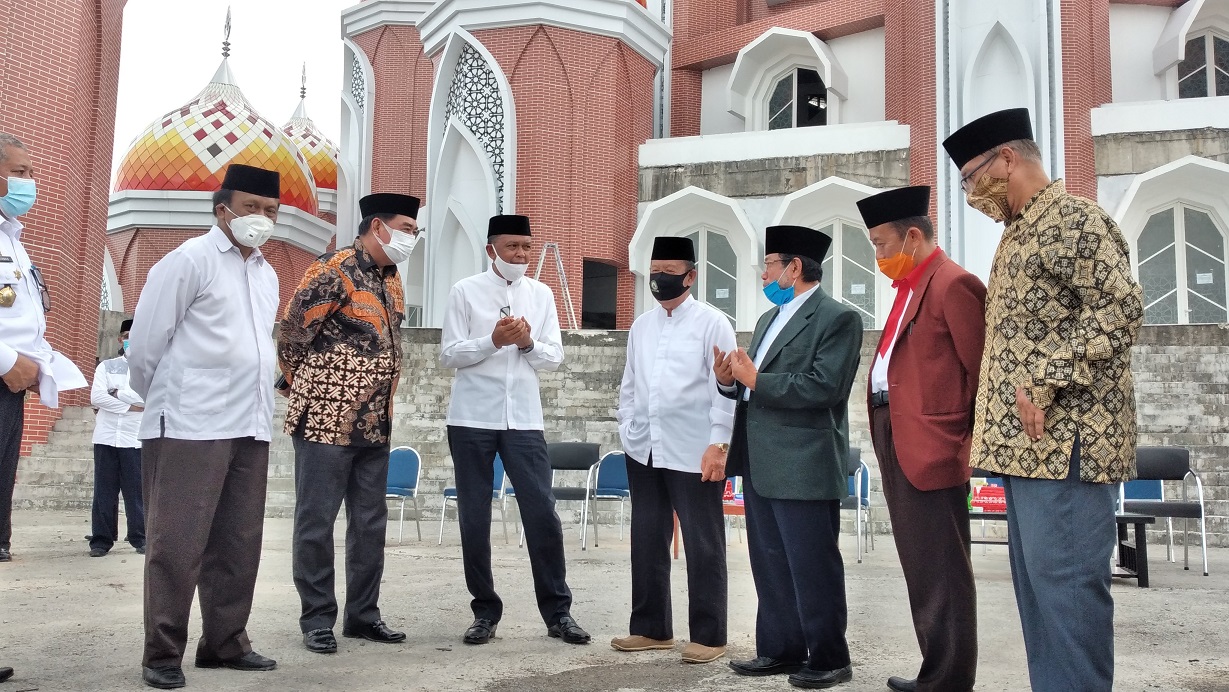 Nurdin Abdullah: Berdosa Saya Kalau Tidak Selesaikan Masjid 99 Kubah