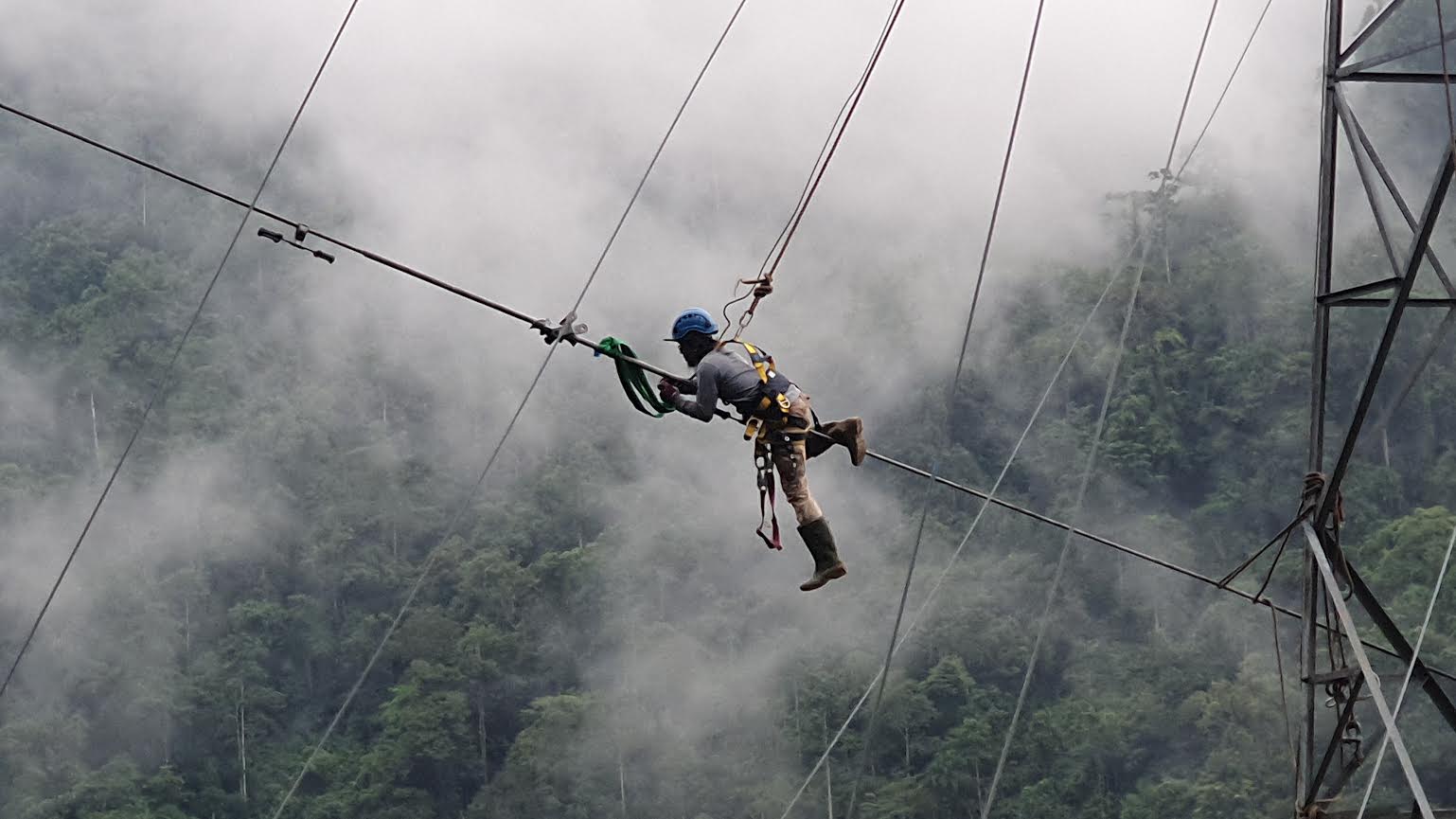 Tower ERS Jalur Transmisi Palopo – Makale Rampung