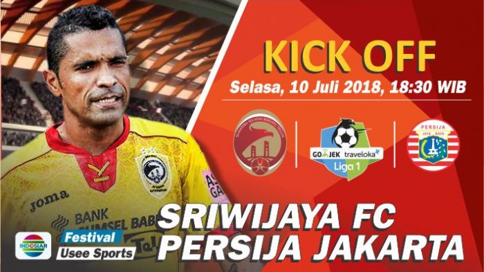 Live Streaming Sriwijaya FC vs Persija Jakarta, Tekad Macan Kemayoran Curi 3 Poin Guna ke Papan Atas