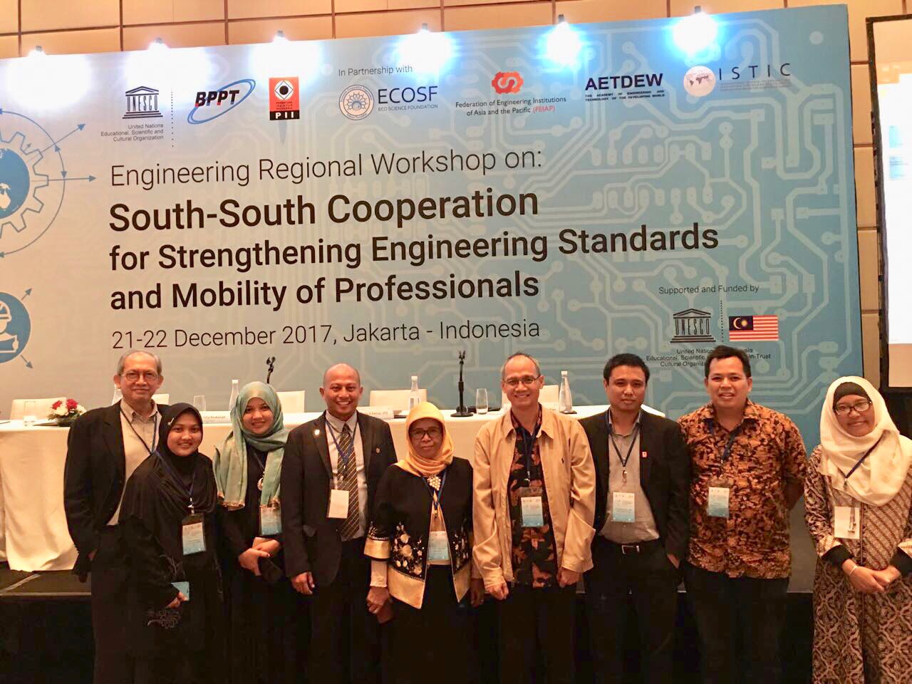 FTI UMI dan PII Cabang Makassar Diundang UNESCO Ikuti Workshop Keinsinyuran