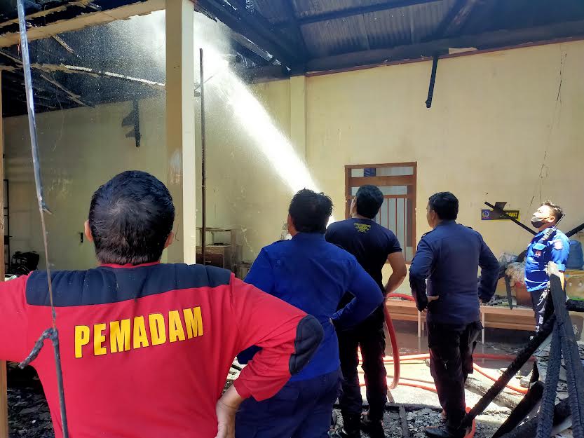 Korsleting Listrik Diduga Penyebab Kebakaran Rumah Sakit Dadi Makassar